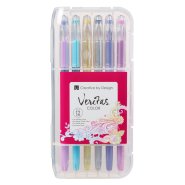 Assorted Gel 12 Pen Set