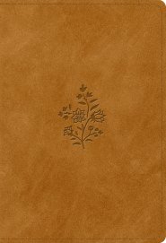 ESV Student Study Bible (TruTone, Nubuck Caramel, Wildflower Design)