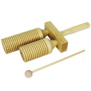 Double Wooden Agogo