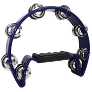 Blue Half Moon Tambourine