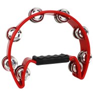 Half Moon Red Tambourine