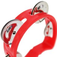 Red Mini Tambourine