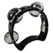 Mini Black Tambourine