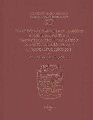 Cusas 33: Early Dynastic and Early Sargonic Administrative Texts Mainly from the Umma Region