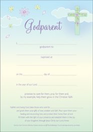 Godparent Certificate (Pack of 10)