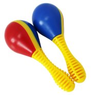 Small Hands Plastic Maracas Pair