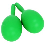 Green Plastic Maracas