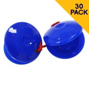 Plastic Finger Castanets - Pack of 30 pairs