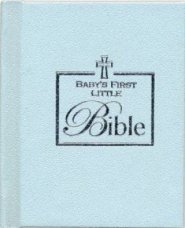 Blue First Baby Bible