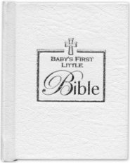 Babys First Bible White