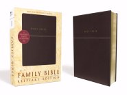 Family Bible Keepsake Edition Burgundy