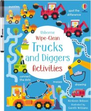 Wipe-clean Trucks And Diggers Activities