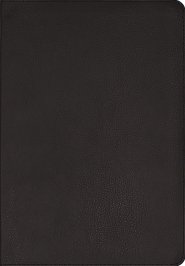 NIV Application Bible, Large Print, European Bonded Leather, Black, Red Letter, Indexed, Comfort Print