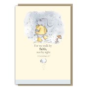 Walk by Faith Elephant Single Card