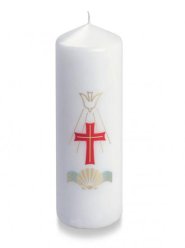 6" x 2" Baptismal Candle (Each)