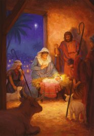 Around The Manger Charity Christmas Cards Pack of 10