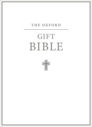 KJV Oxford Gift Bible: White, imitation leather