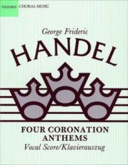 Four Coronation Anthems Vocal Score