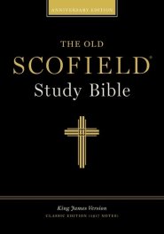 KJV Old Scofield Study Bible: Classic Edition, Genuine Leather, Black