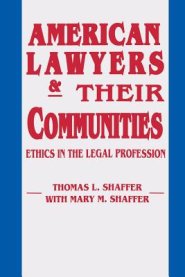 American Lawyers and Their Communities