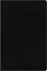 NIV Study Bible, Fully Revised Edition (Study Deeply. Believe Wholeheartedly.), Large Print, Bonded Leather, Black, Red Letter, Comfort Print