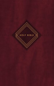 NIV, The Grace and Truth Study Bible (Trustworthy and Practical Insights), Personal Size, Leathersoft, Burgundy, Red Letter, Thumb Indexed, Comfort Print