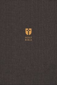 NASB, The Grace and Truth Study Bible (Trustworthy and Practical Insights), Cloth over Board, Gray, Red Letter, 1995 Text, Comfort Print