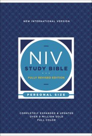 NIV Study Bible, Fully Revised Edition (Study Deeply. Believe Wholeheartedly.), Personal Size, Hardcover, Red Letter, Comfort Print