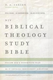 NIV, Biblical Theology Study Bible (Trace the Themes of Scripture), Hardcover, Comfort Print