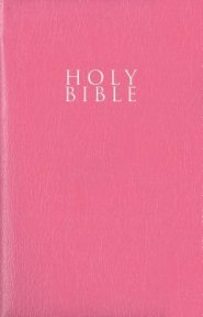 NIV Gift and Award Bible, Leather-Look, Pink, Red Letter Edition, Comfort Print