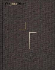 The Jesus Bible, ESV Edition, Cloth Over Board, Grey