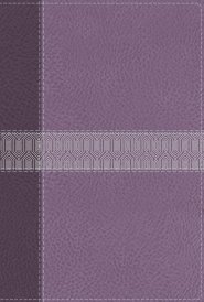 NIV, Giant Print Compact Bible, Leathersoft, Purple, Red Letter, Comfort Print