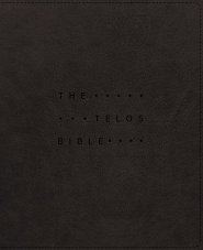 NIV, The Telos Bible, Leathersoft, Charcoal, Comfort Print