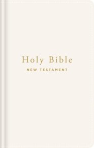 NIV, Tiny Testament Bible, New Testament, Leathersoft, White, Comfort Print