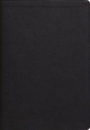 ESV, Thompson Chain-Reference Bible, Large Print, Leathersoft, Black, Red Letter