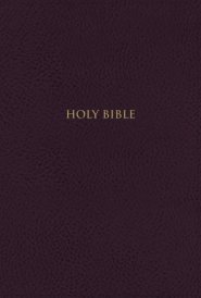 KJV, Thompson Chain-Reference Bible, Handy Size, Leathersoft, Burgundy, Red Letter, Comfort Print