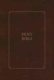 KJV, Thompson Chain-Reference Bible, Large Print, Leathersoft, Brown, Red Letter, Comfort Print