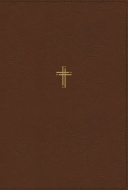 NASB, Thompson Chain-Reference Bible, Leathersoft, Brown, 1995 Text, Red Letter, Thumb Indexed, Comfort Print