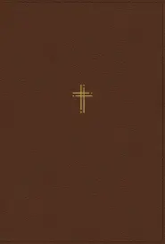 NASB, Thompson Chain-Reference Bible, Leathersoft, Brown, 1995 Text, Red Letter, Thumb Indexed, Comfort Print