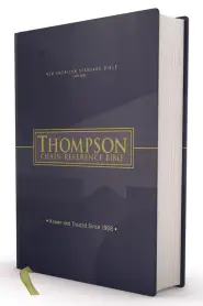 NASB, Thompson Chain-reference Bible, Hardcover, Red Letter, 1977 Text