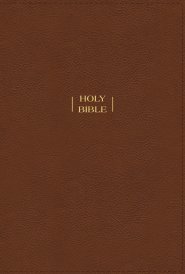 NIV, Wide Margin Bible (A Bible that Welcomes Note-Taking), Leathersoft, Brown, Red Letter, Comfort Print