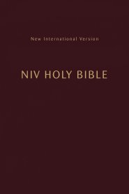 NIV, Holy Bible, Compact, Paperback, Burgundy, Comfort Print