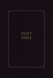 KJV, Thompson Chain-Reference Bible, Leathersoft, Black, Red Letter, Comfort Print