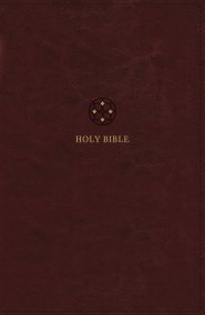 NRSVue, Holy Bible, Leathersoft, Burgundy, Comfort Print