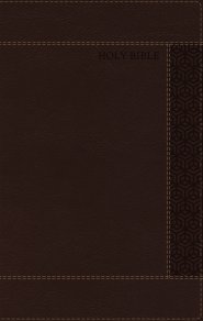 NRSVue, Holy Bible, Personal Size, Leathersoft, Brown, Comfort Print