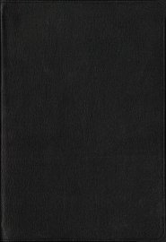 NRSVue, Holy Bible with Apocrypha, Premium Goatskin Leather, Black, Premier Collection, Art Gilded Edges, Comfort Print