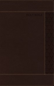 NRSVue, Holy Bible with Apocrypha, Personal Size, Leathersoft, Brown, Comfort Print