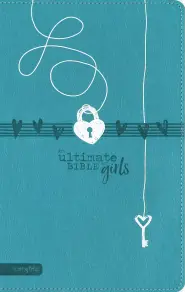 NIV, Ultimate Bible for Girls, Faithgirlz Edition, Leathersoft, Teal, Thumb Indexed Tabs