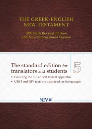 The Greek-English New Testament