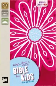 KJV Bible for Kids, Imitation Leather, Pink